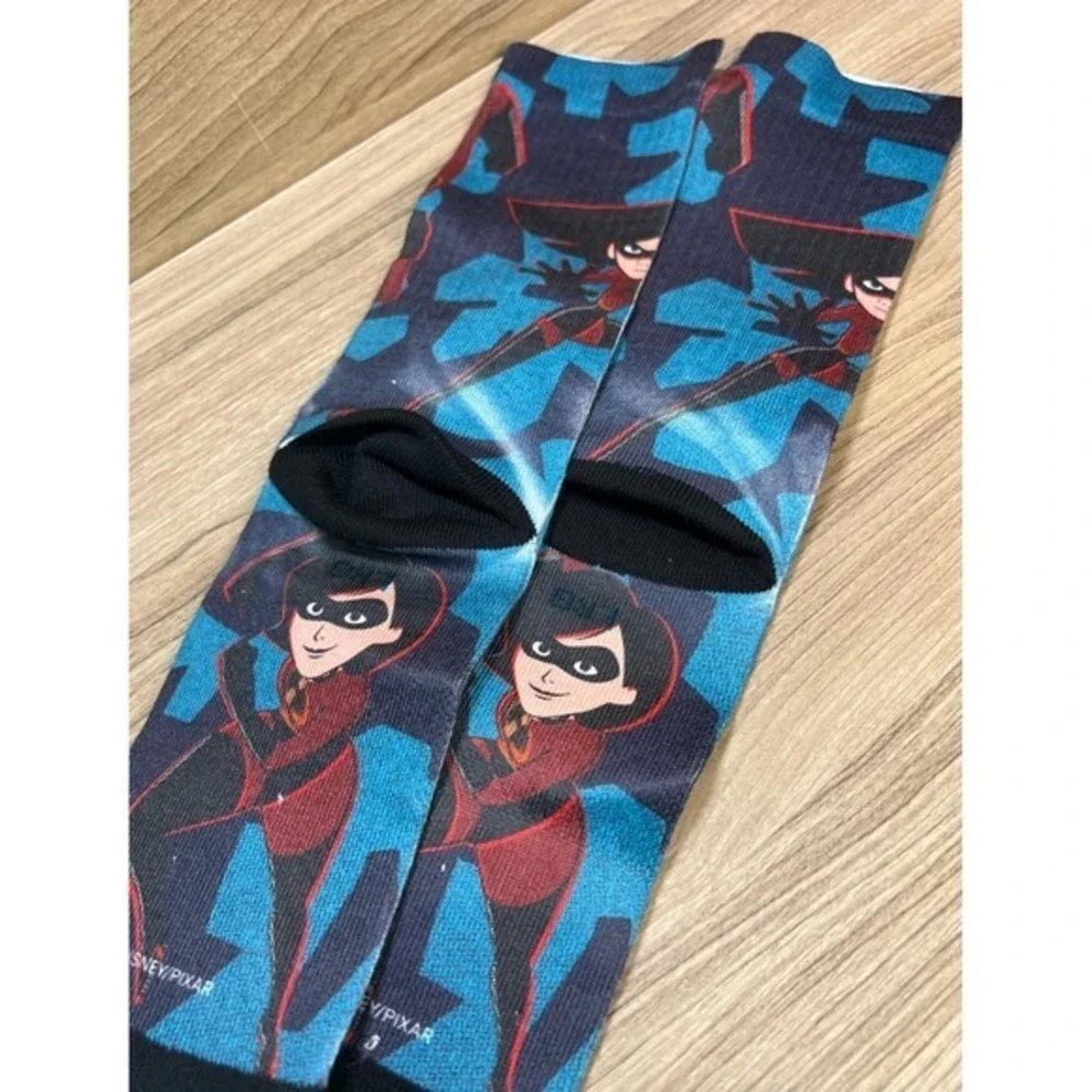 The Incredibles Socks Disney‎ Pixar Elastigirl Character Crew Socks
